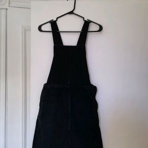 Black jean dress